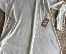 Longline Cream Cardigan (BNWT)