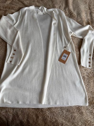 Longline Cream Cardigan (BNWT)