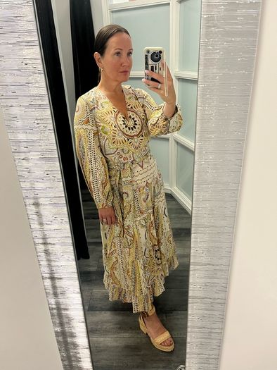 zara midi dress