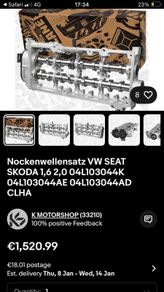 VW camshaft kit