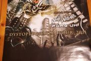 ICED EARTH: Dystopia World Tour poster from 2011 - Excellent Condition