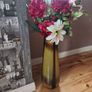 flower vase with artificial flowers Image 3