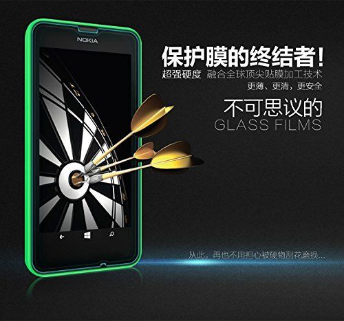 Protective 9H Tempered Glass Screen Guard Protector for Nokia Lumia 630