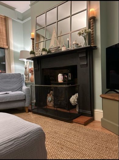 19th Century Antique Fire Fender