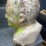 Vintage reconstituded stone bust Image 2