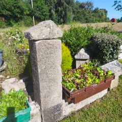Granite pillars