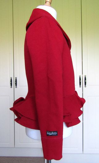 Girls RALPH LAUREN POLO Festive Red Jacket Cardigan Age 6