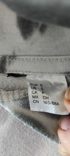 H&M Printed hoodie. Size S