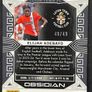 Elijah Adebayo Luton  Panini Obsidian  Red Pulsar 40/49 RC #72 Image 2