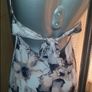 BNWT Qued London maxi floral dress lower, open back halterneck dress size UK12 EUR40 Postage included Image 4