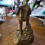Vintage Brass Coal Miner Image 5