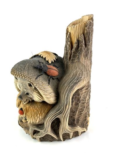 Wooden carving Hedgehog