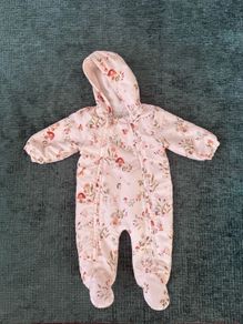 Next baby hooded pramsuit