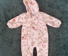 Next baby hooded pramsuit