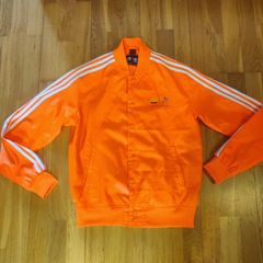 Adidas Originals x Pharrell Williams Orange Track Top Jacket (M)
