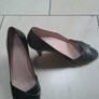Office leather  black heels 5 Image 2