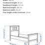 single bed ikea hemnes Image 3