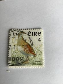 Irish stamp - Corncrake
