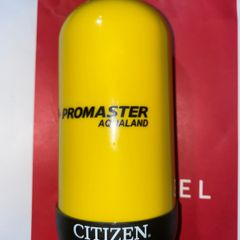 Citizen Aqualand Promaster yellow scuba tank watch case Display collectible brand new