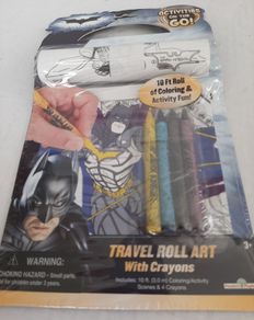 New batman colour 10ft sheet with crayons
