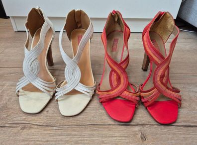 High heels sandals