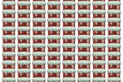 Glass Jam Jars with White and Green Lid 96 pcs 400 ml