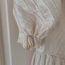 Stunning Vintage Wild Silk Flower Girl Dress. Image 2