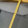 Matching Pair of Wingback Armchairs Grey  Yellow  Storage Clearance  Sold as seen Image 7