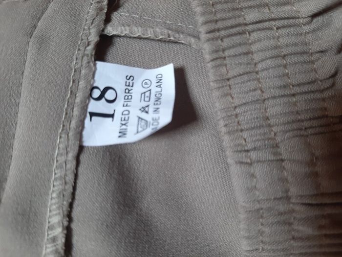 New trousers 18 tag attached