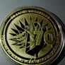 WW2 Germany Gold plated proof XXL coin medal 110 grams Image 4