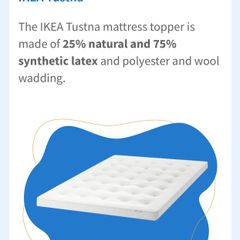 IKEA Tustna Mattress Topper.