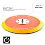 Glass Polish 12714 - 150mm ( 6") Dual Action Backing Pad 5/16"-24 - medium profile Image 2