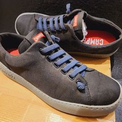 Camper Peu Touring Black Textile Sneakers for Men Size 41