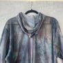 Lululemon Lab  Unisex Lightweight Hoodie & Shorts Co-ord Set Abstract Dye Print Sz M Image 7
