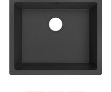 Black Composite Quartz Kitchen Sink