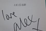 Alex James (Blur) signed book