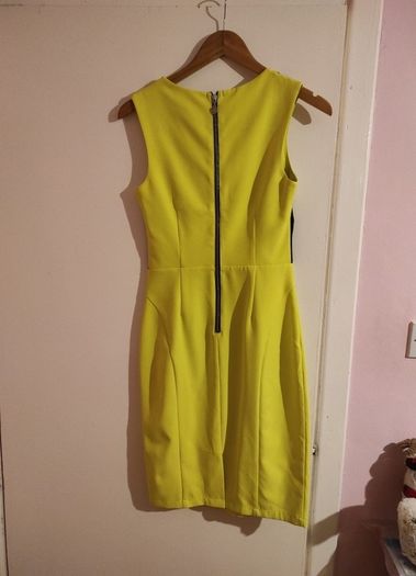 Lipsy Yellow Knee Length Dress