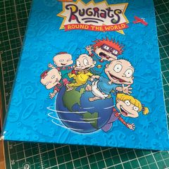 2002 Rugrats Round the World Binder with Magazines