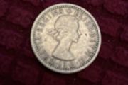 1962 UK Six Pence