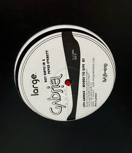 Gabriel roy davis jr  12" vinyl