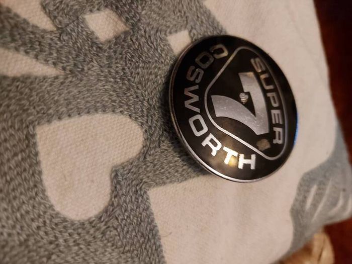Vintage car badges