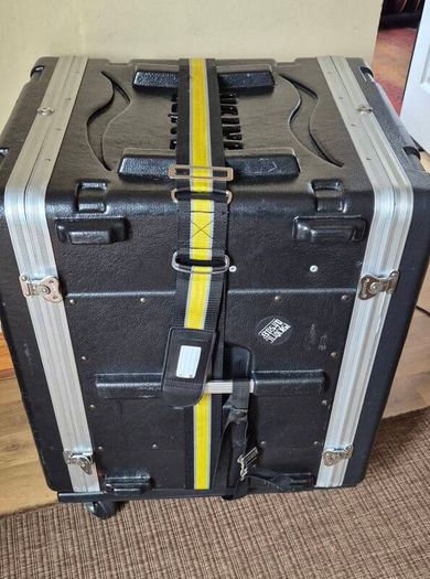 12u Gator Rack Case + Gator Console Rack Caster Boards