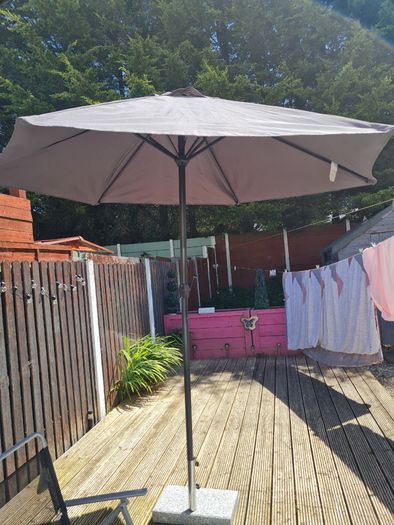 Parasol and base