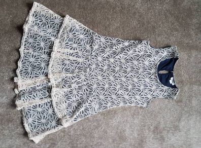 Lace effect dress Age 7-8