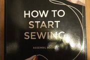 How to start sewing book