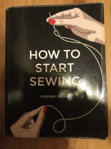 How to start sewing book
