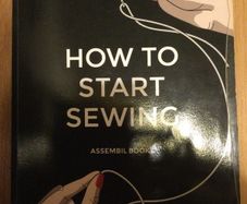 How to start sewing book