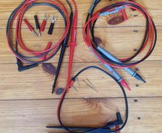 Various meter test leads fluke extech etc