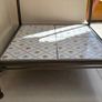 Decorative metal shelving unit with tiles Image 3