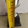 Metal Cup Trophy Award on black plinth. Image 2